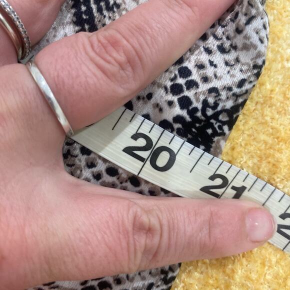 See You Monday Snake Print Slip Midi Dress Size Small - Picture 11 of 12